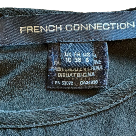 French Connection Silk and Lace Blouse - S - Picture 5 of 7